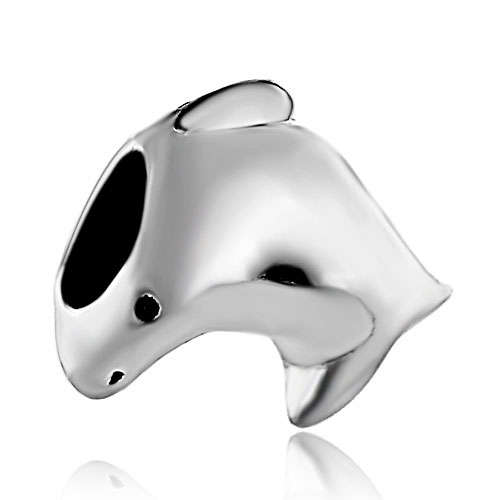 Silver plated genuine Pugster charms for European bracelets (Pandora, Troll etc.)