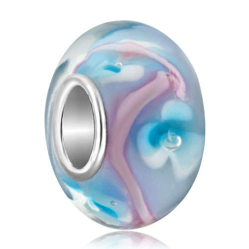 Silver plated genuine Pugster charms for European bracelets (Pandora, Troll etc.)