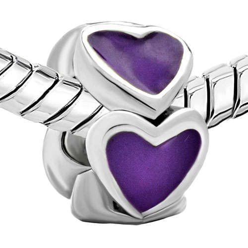 Silver plated genuine Pugster charms for European bracelets (Pandora, Troll etc.)