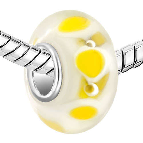Silver plated genuine Pugster charms for European bracelets (Pandora, Troll etc.)