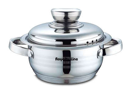 Royalty Line 10 Piece Stainless Steel Cookware Set