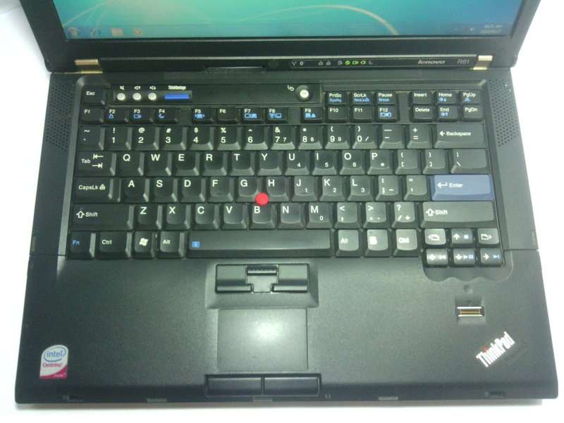 Lenovo ThinkPad R61 Core 2 Duo T7500 2.20GHz HDD 80GB RAM 1GB 15.4inch TFT