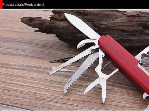 Swiss Army Style Camo Knife