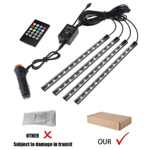 Car Interior LED Atmosphere lights (8 COLOURS)