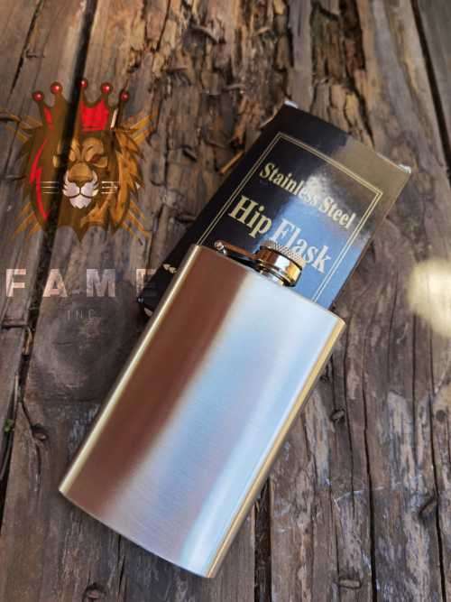 8oz Stainless Steel Pocket Flask