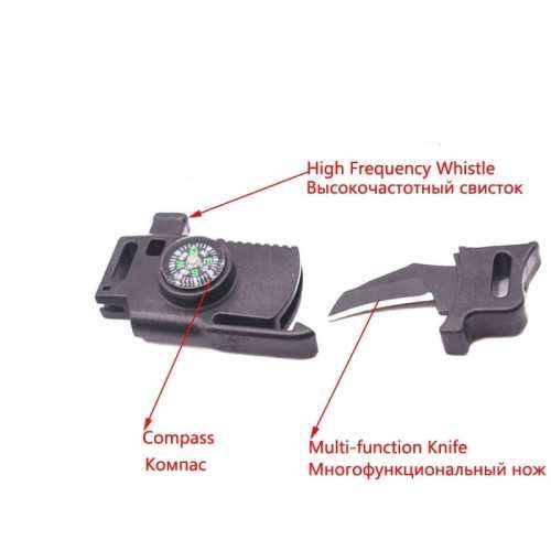 Outdoor Survival Bracelet(with blade)