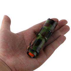 POWERFUL LED FLASHLIGHT Built in Battery(CAMO)