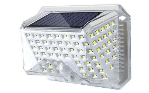 Crystal IP65 waterproof motion sensor solar wall led -90 LEDs