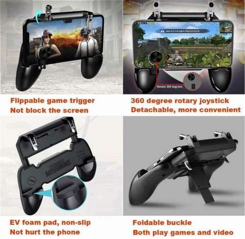 Mobile Game Controller for W11 PUBG Mobile Controller L1R1 Mobile Game Trigger Joystick