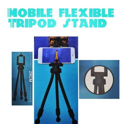 Selfie Flexi Pod Phone Camera Tripod Holder