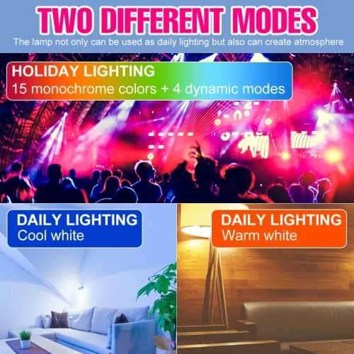 LED Colour Changing Light Bulb
