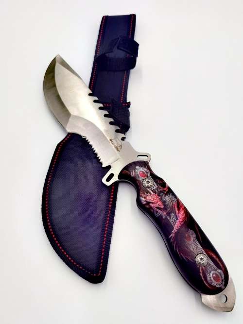 Dragon Handle Hunting knife