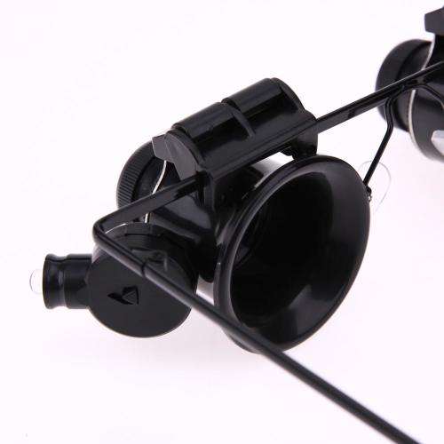 Professional Magnifying Glasses, with Binocular LED Light, for Watch Repair
