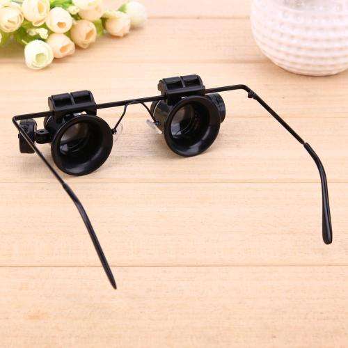 Professional Magnifying Glasses, with Binocular LED Light, for Watch Repair