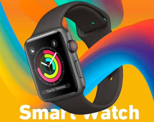 Smart Watch For Apple iOS and Android Phones Fitness Tracker - HW22pro -white