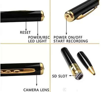 SPY CAMERA PEN WITH AUDIO