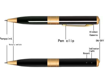 SPY CAMERA PEN WITH AUDIO