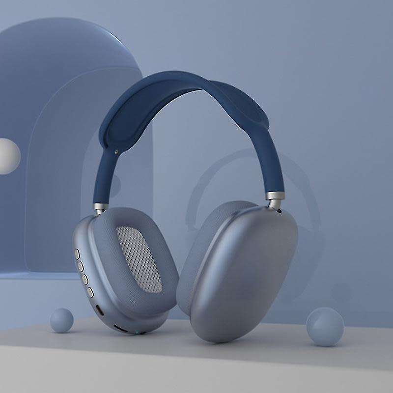 Wireless Bluetooth Headphone P9-Blue