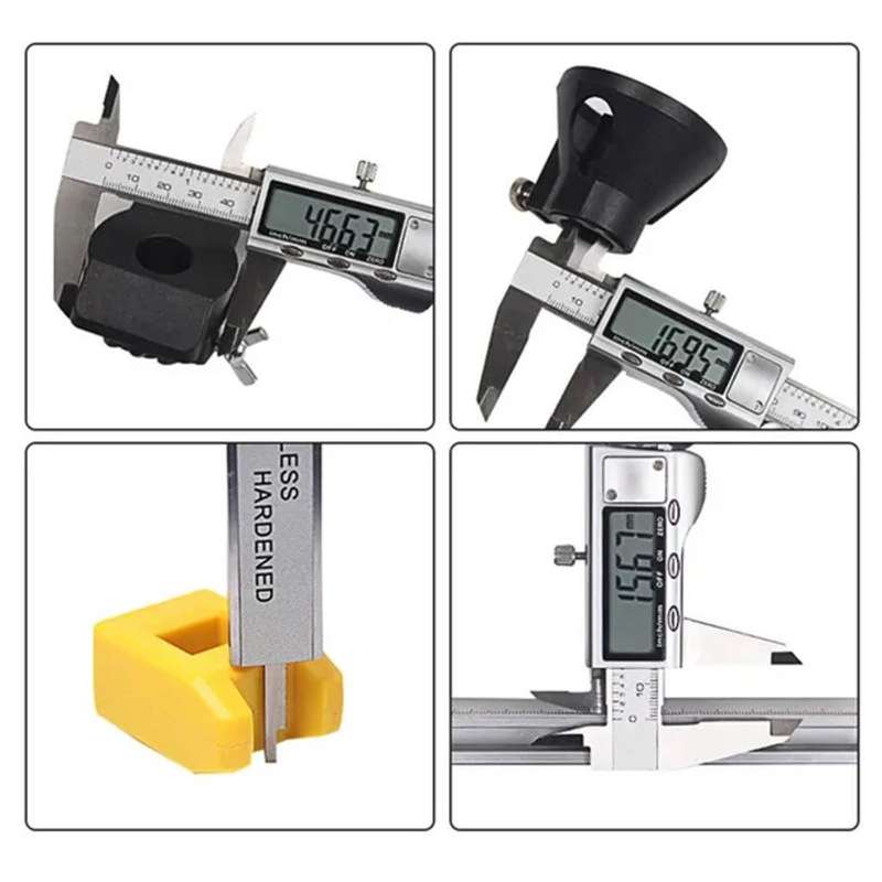 Digital Vernier Caliper - 150mm 6 inch Electronic LCD Screen Micrometer Ruler