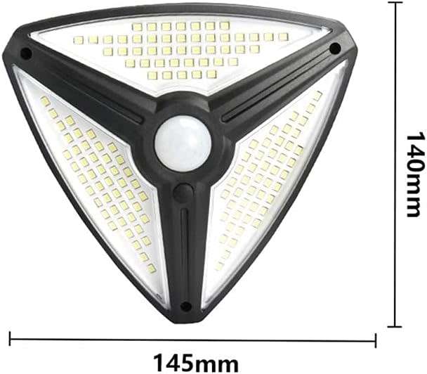 Waterproof Triangle Solar Energy Light 3 Modes Outdoor Motion Sensor Led