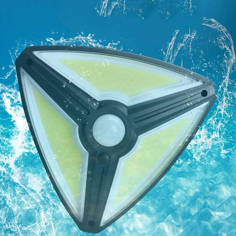 Waterproof Triangle Solar Energy Light 3 Modes Outdoor Motion Sensor Led