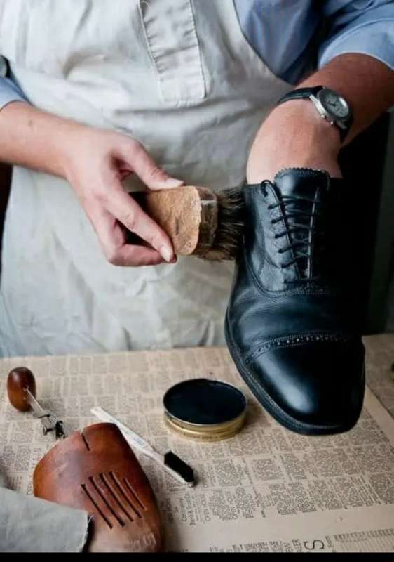 Codore Shoe Polish(Black)50ml pack of 12 + 2 Shoe Brushs