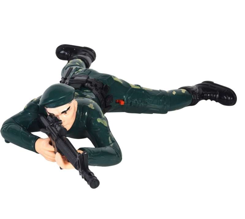 Electric Crawling Soldier Toy Music Lighting Electric Electric Climbing Toy