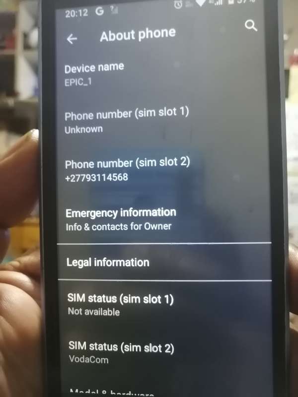 Mobicel Epic 1 Cellphone
