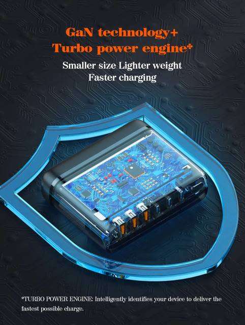 140W Super Fast Multiport Changer Station LDNIO A6140C 6 Ports