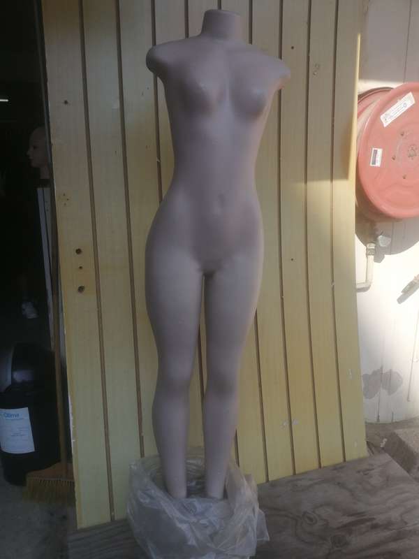 Headless Full Body Female Mannequin with No Arms