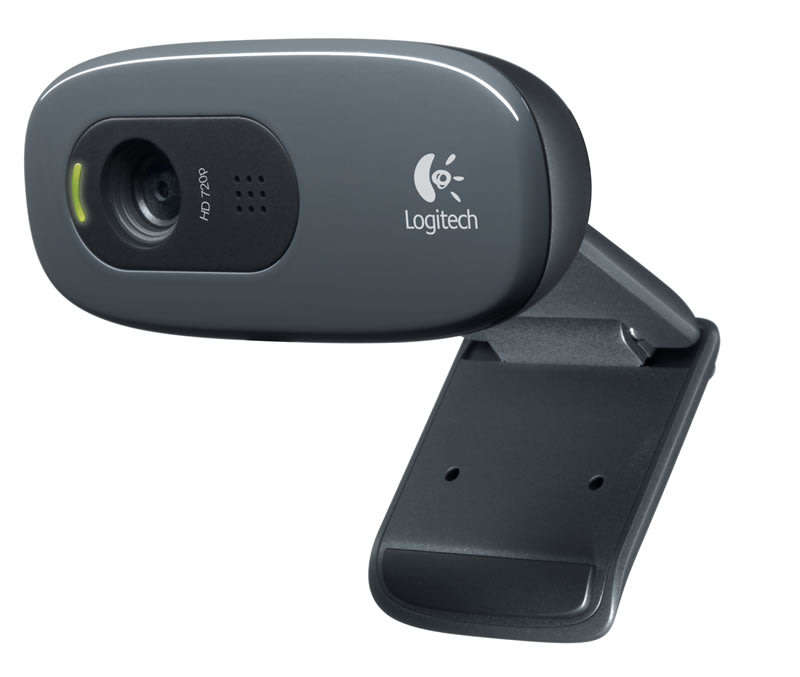 Logitech C270 HD 720p Video Webcam with Built-in Mic