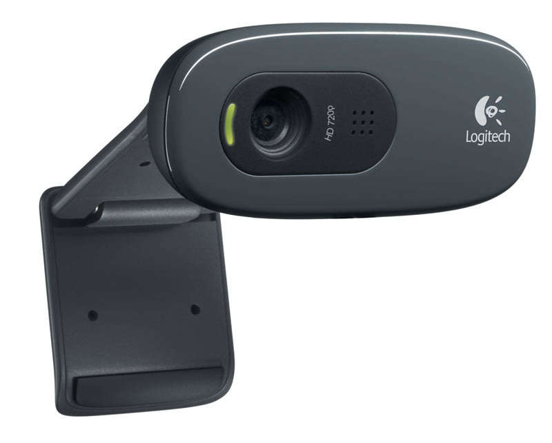Logitech C270 HD 720p Video Webcam with Built-in Mic
