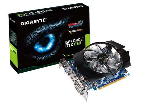 GV-N650OC-1GI | GIGABYTE nVidia GeForce GTX650 - 1024MB GDDR5, 128-Bit Memory Bus, PCI Exp