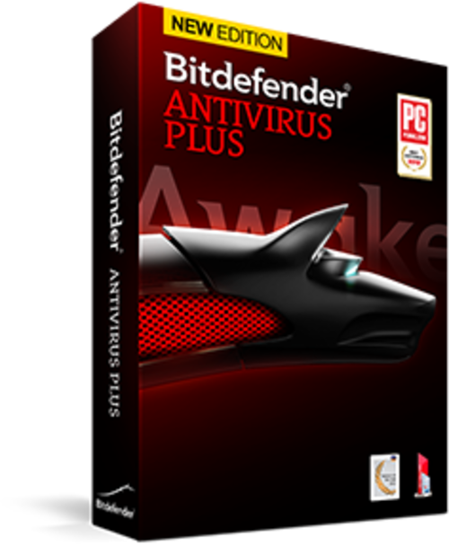 Bitdefender 2014 Antivirus Plus DVD - 1 year - 3 users