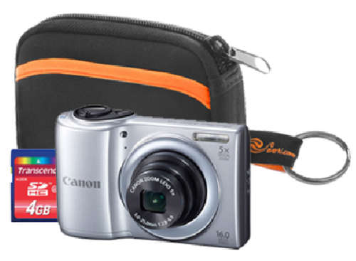 CANON A810 | DIGITAL CAMERA + CASE + 4GB MEMORY CARD