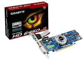 The HIGH QUALITY Gigabyte HD6450 1GB DDR3 graphics card