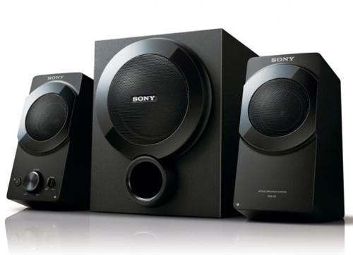 The EXCELLENT CLARITY Sony Multimedia speaker - 2.1ch