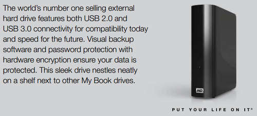 western digital Hard Drive - 1TB