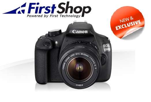 JUST LAUNCHED!! Canon EOS 1200D Starter Bundle - Body, 18-55mm lens, Camera Bag & 8GB SD Card