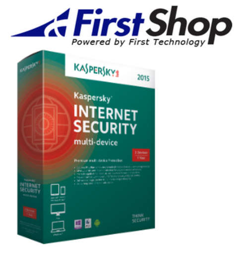Kaspersky Internet Security - Multi-Device, 3 User (Plus 1 Free) 1 year - DVD