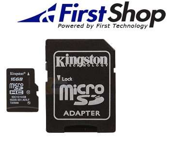 UPGRADE YOUR CELLPHONE - Lightning Fast Cell Phone Memory Card - Kingston 16GB MicroSD Card