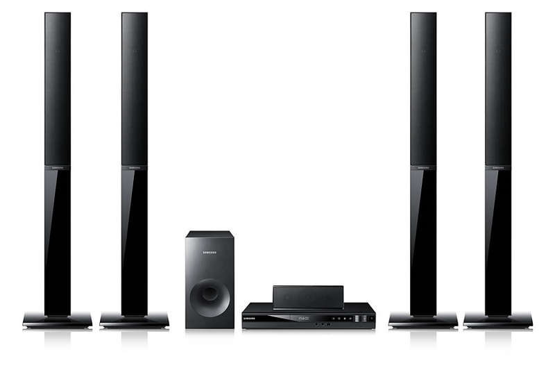 Samsung 5.1 Channel Tall Boy DVD Home Entertainment System | HT-E355K/XA