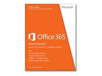 Microsoft Office 365 Home Premium - Subscription Licence