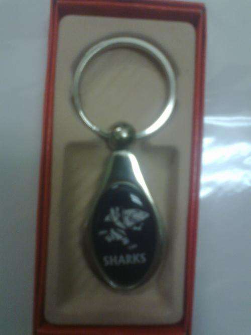 Sharks Keyring in Giftbox