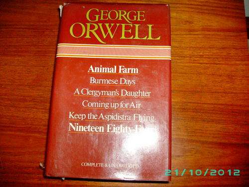 Complete 1976 George Orwell collection Book