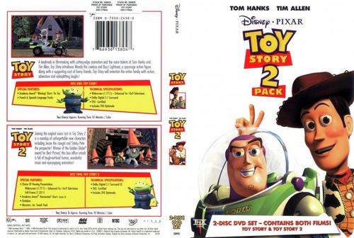 TOY STORY 2 PACK ( 2 DISC DVD SET - CONTAINS BOTH FILMS )