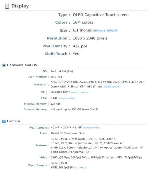 Huawei P30 128GB
