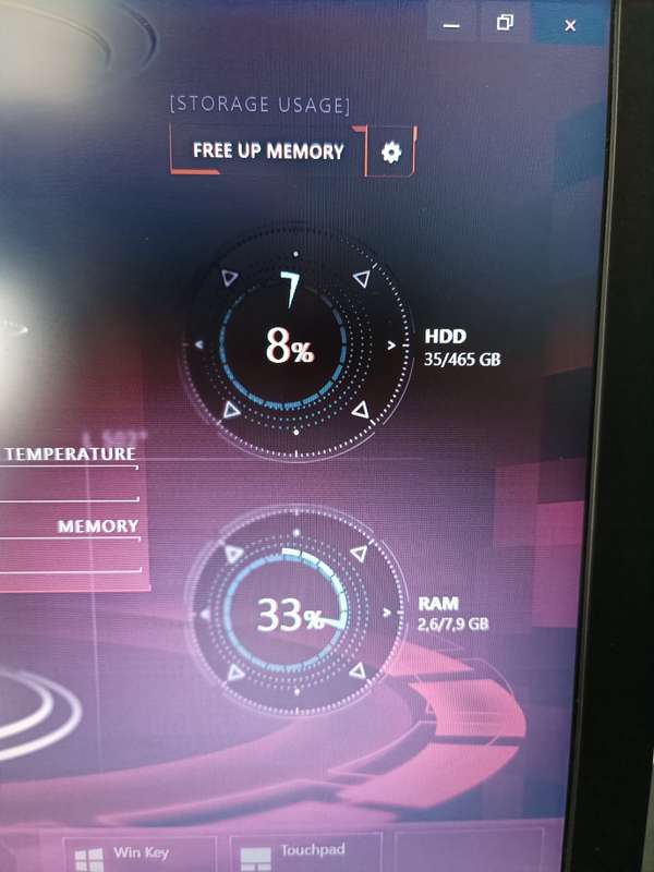 Asus Republic of Gaming Laptop i5 GL553VD