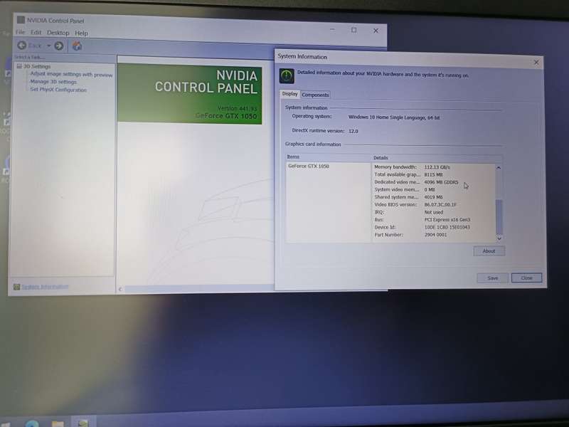 Asus Republic of Gaming Laptop i5 GL553VD