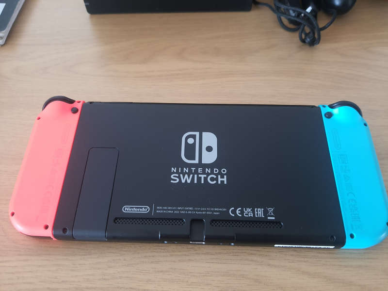 Nintendo Switch (Red Box) with Accessories + Pokemon Brilliant Diamond